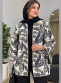 کت زنانه جنس ژاکارد مجلسی دارای سایزبندی
